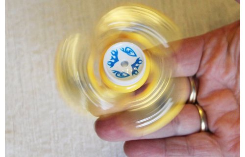 Hand spinner Metal counterweight Geel