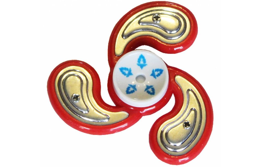 Hand spinner Metal counterweight Rood Hand spinner Metal counterweight Rood