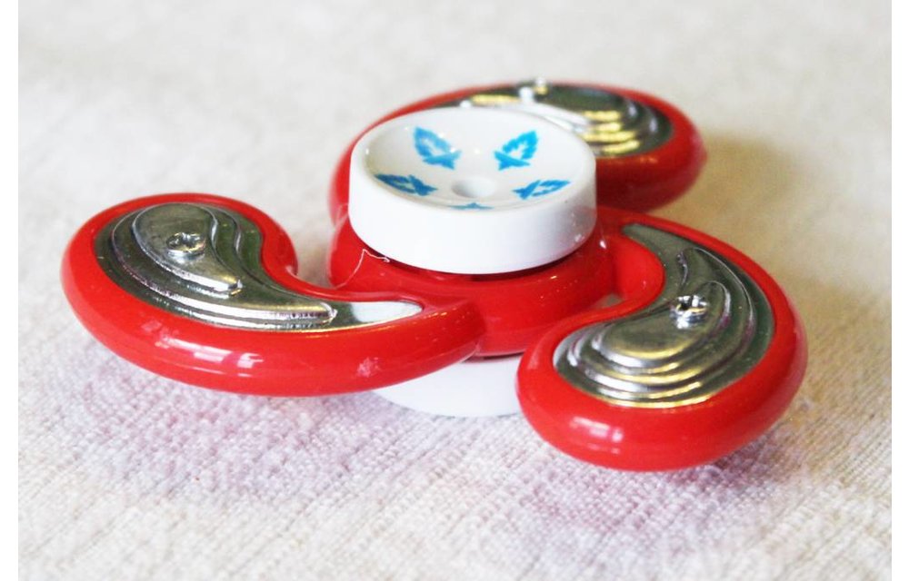 Hand spinner Metal counterweight Rood Hand spinner Metal counterweight Rood