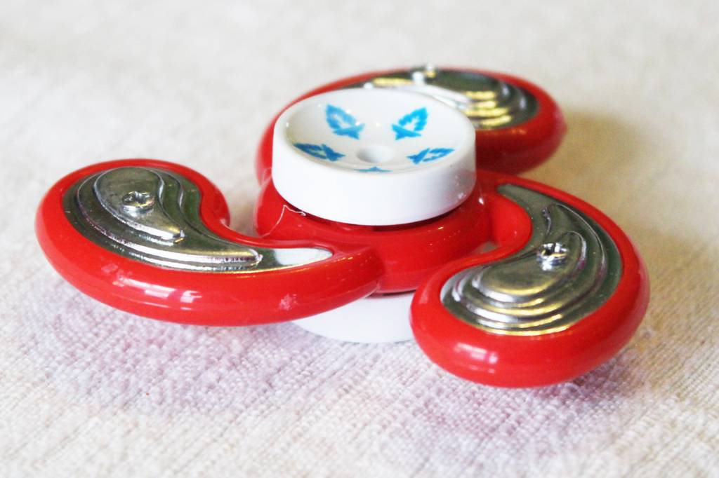 Hand spinner Metal counterweight Rood Hand spinner Metal counterweight Rood