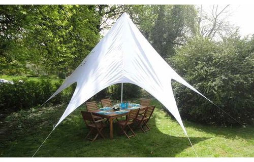 Zonnetent Pyramide Ø 350 cm. , 6 zijdig Zonnetent Pyramide Ø 350 cm. , 6 zijdig