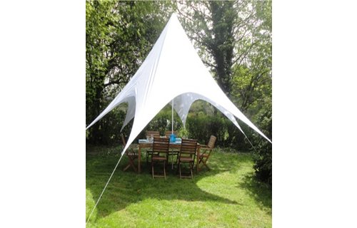 Zonnetent Pyramide Ø 350 cm. , 6 zijdig Zonnetent Pyramide Ø 350 cm. , 6 zijdig