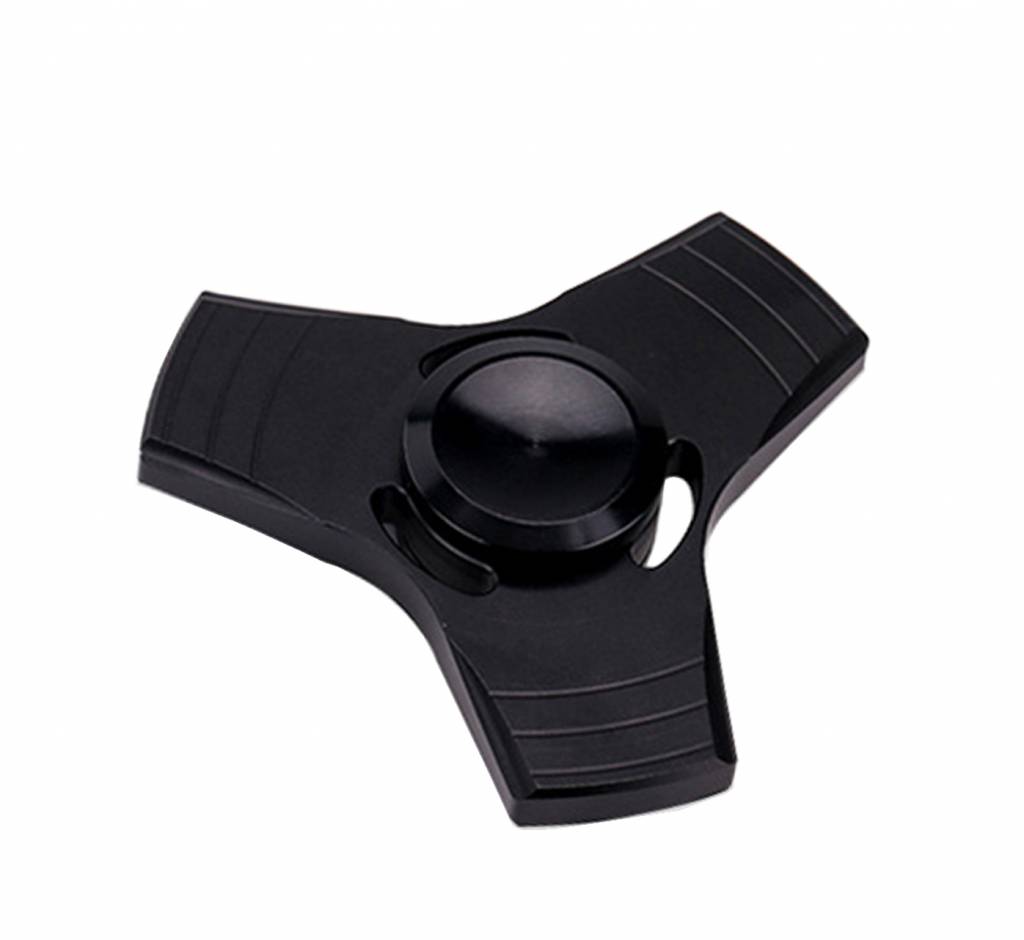 Aluminium hand spinner Zwart Aluminium hand spinner Zwart