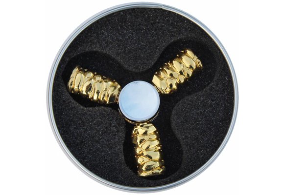 Hand spinner Exclusief 3 stam Goud