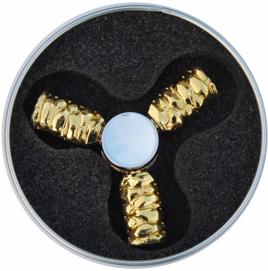 Hand spinner Exclusief 3 stam Goud
