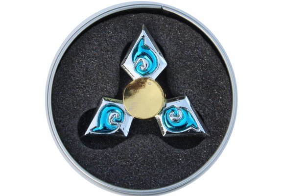 Hand spinner Exclusief Ruit Blauw