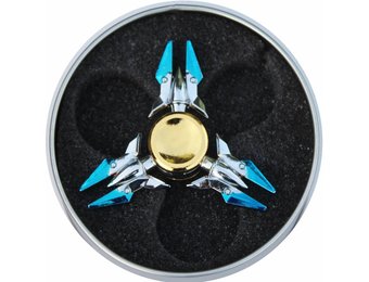 Hand spinner Exclusief tweetand Blauw