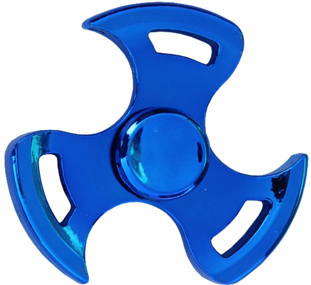 Metalen hand spinner Gyro metallic Blauw Metalen hand spinner Gyro metallic Blauw