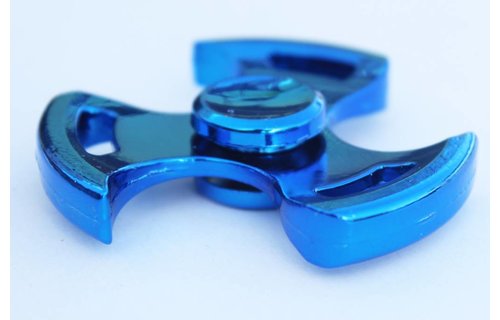 Metalen hand spinner Gyro metallic Blauw Metalen hand spinner Gyro metallic Blauw