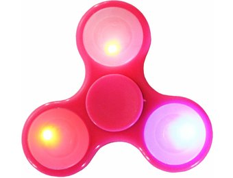 Hand spinner Led - licht Roos