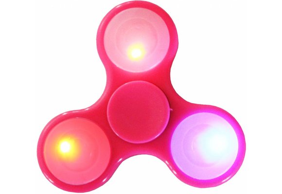 Hand spinner Led - licht Roos