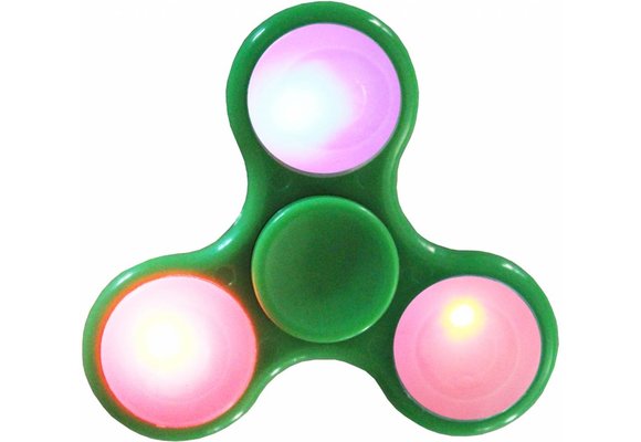 Hand spinner Led - licht Groen