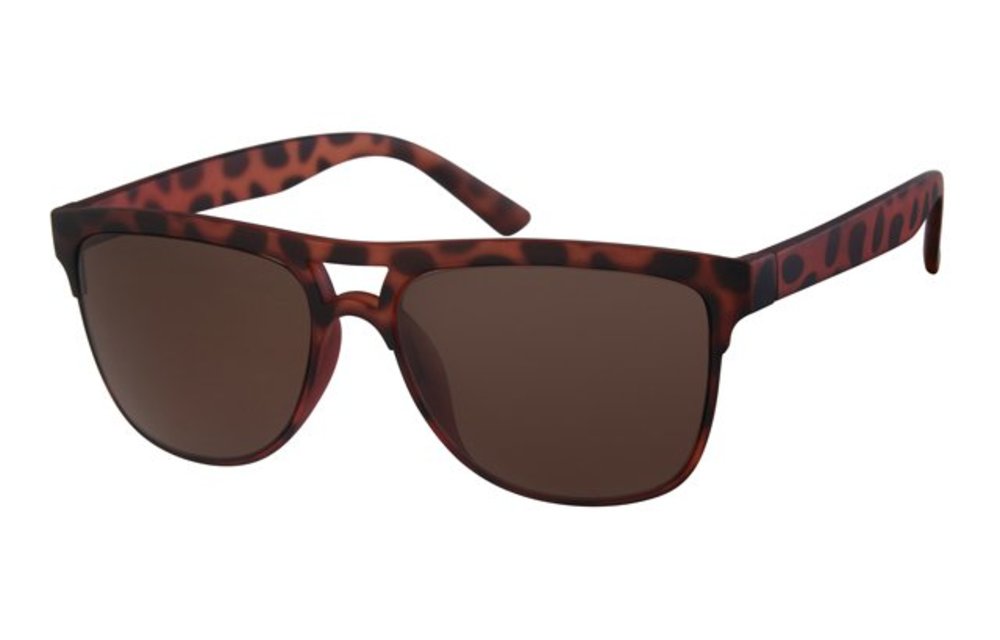 Zonnebril rubber touch brown demi Zonnebril rubber touch brown demi