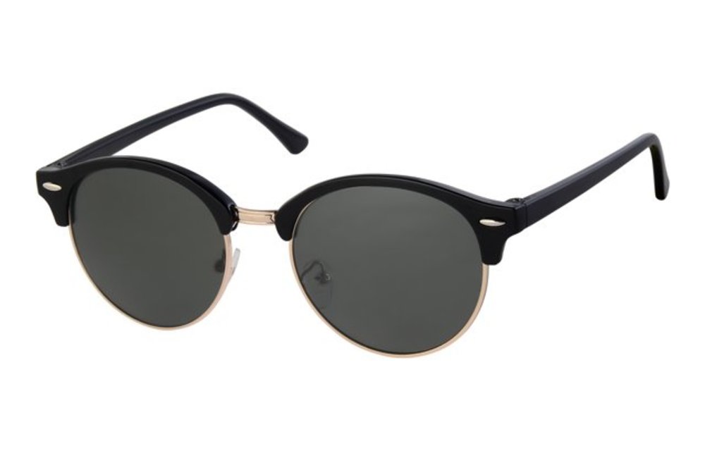 Clubmaster zonnebril black, gold rim, Clubmaster zonnebril black, gold rim,