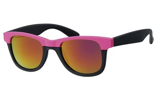 Flashy zonnebril neon pink up