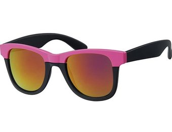 Flashy zonnebril neon pink up