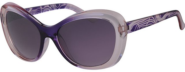Dames Zonnebril transparant light puprple