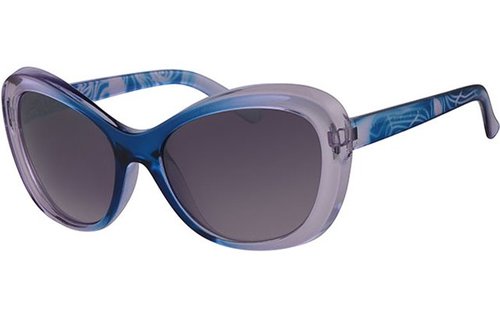 Dames Zonnebril transparant light blue