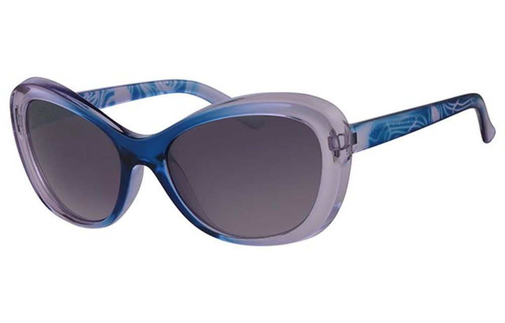 Dames Zonnebril transparant light blue Dames Zonnebril transparant light blue