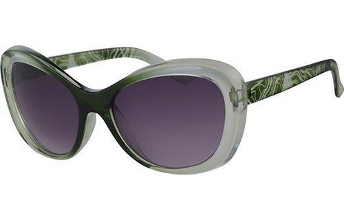 Dames Zonnebril transparant light green Dames Zonnebril transparant light green