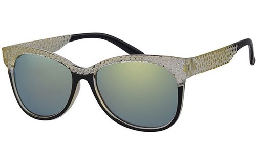 Dames Zonnebril transparant yellow , black