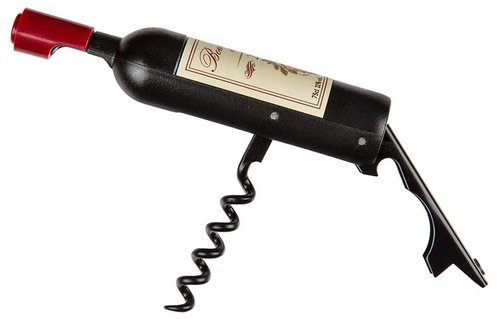 Kurkentrekker in Wijnfles Design