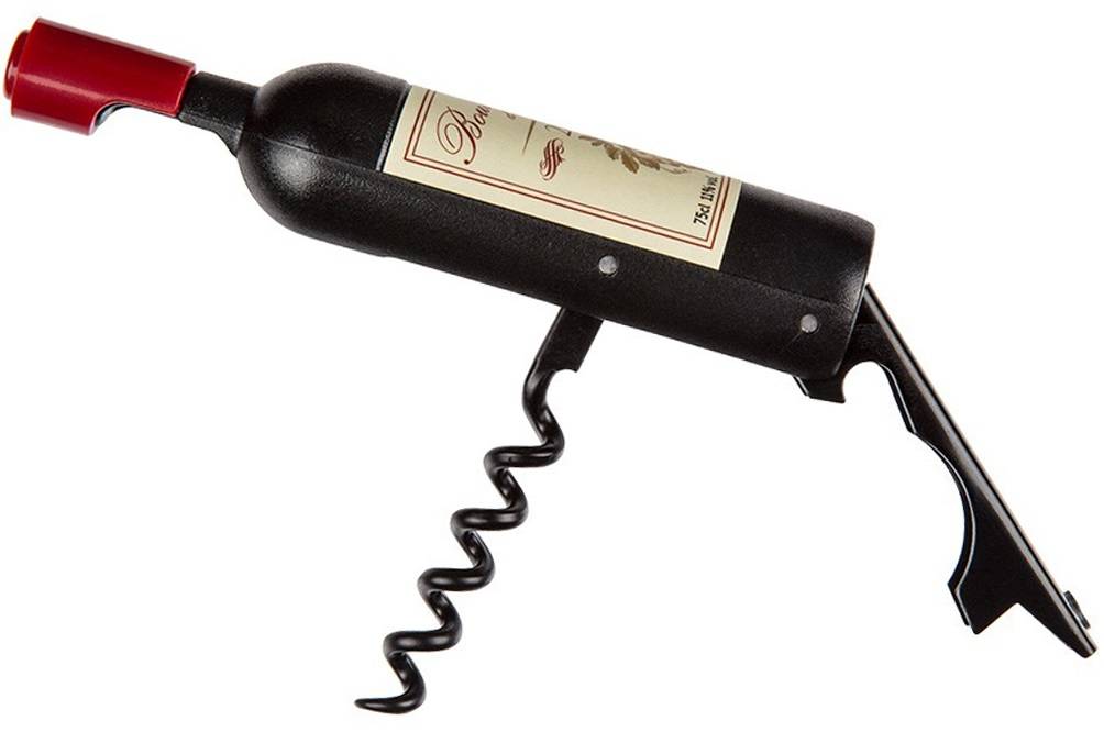 Kurkentrekker in Wijnfles Design