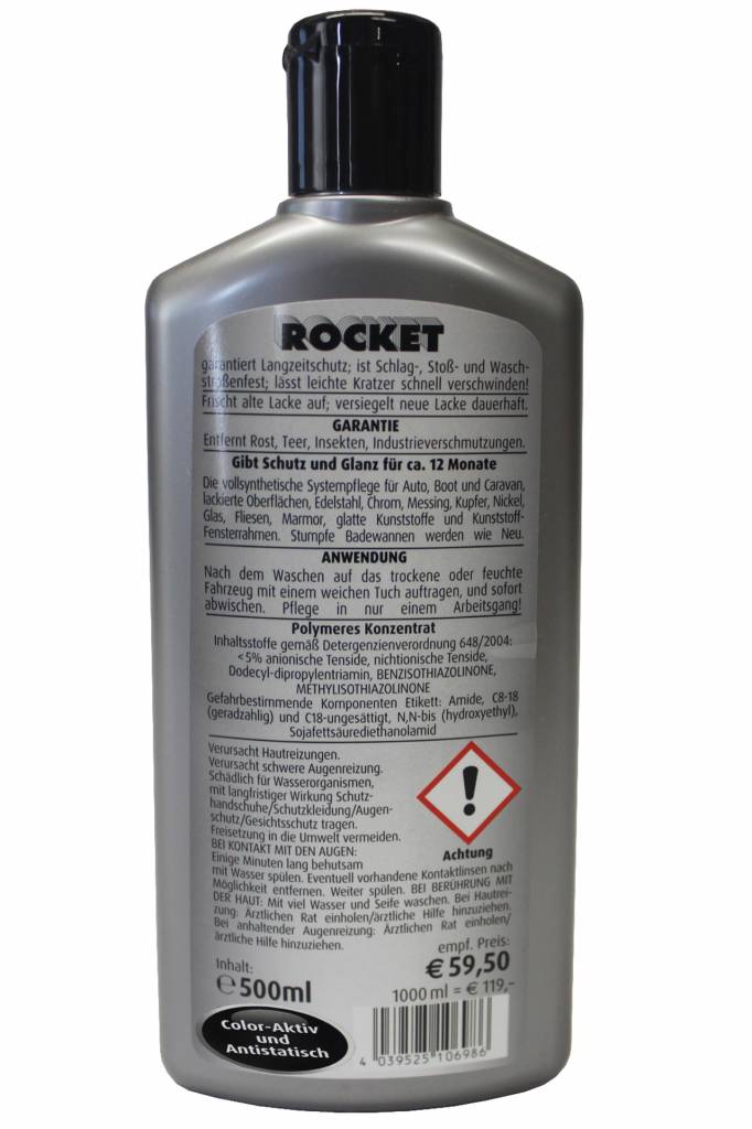 Rocket Auto Polish 500 ml.