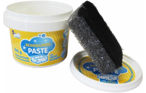 O-Quick Reinigingspasta met spons 220 g.