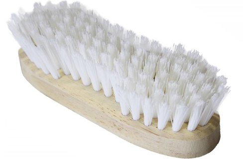 Handborstel polyamide wit 20 cm. Handborstel polyamide wit 20 cm.