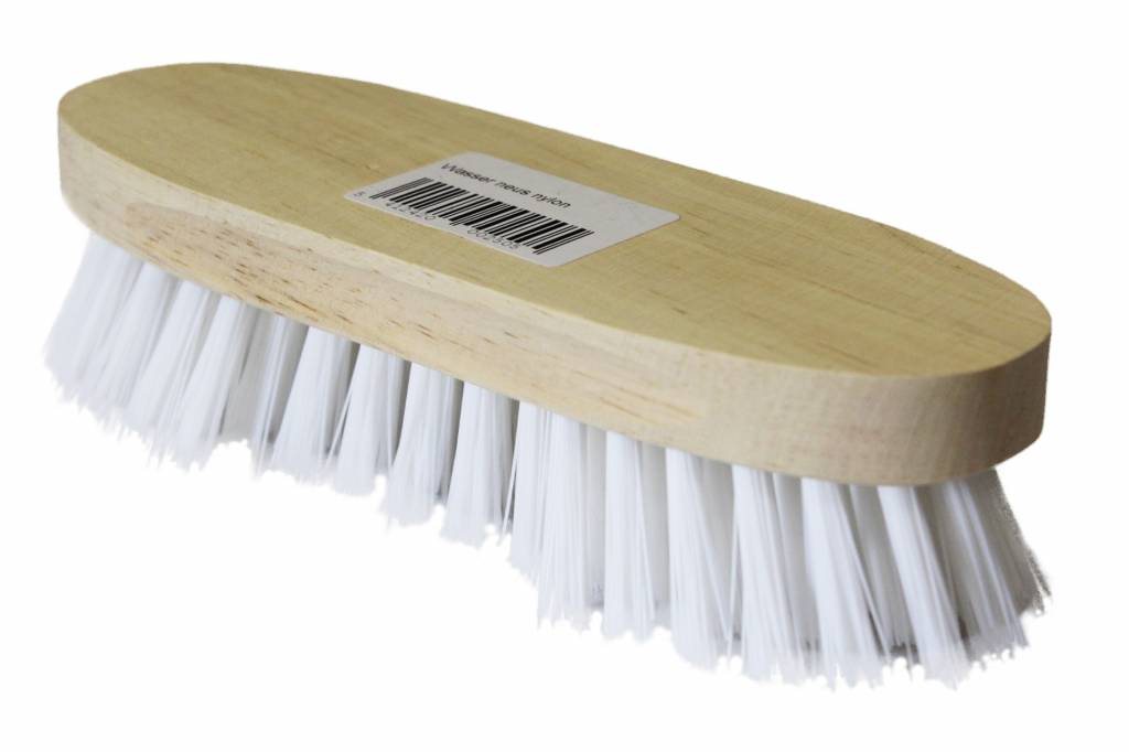 Handborstel polyamide wit 20 cm. Handborstel polyamide wit 20 cm.