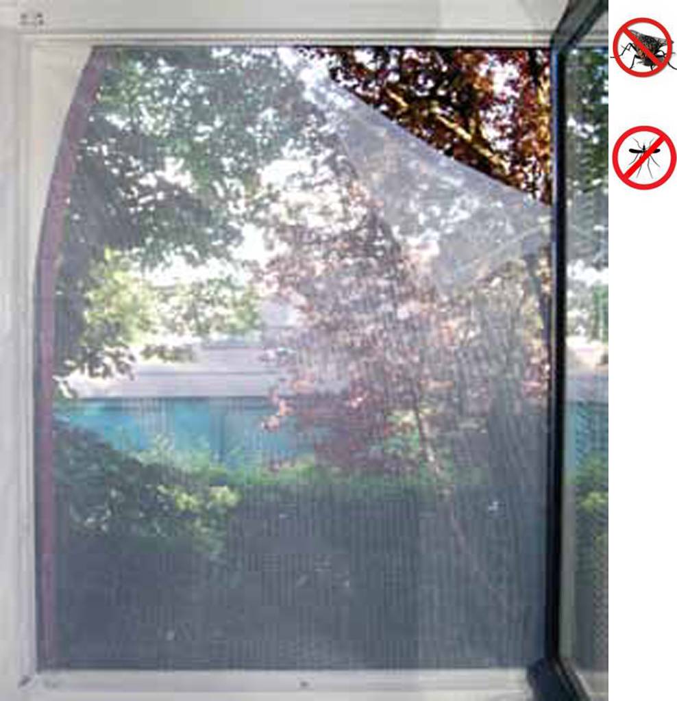 Vliegengaas voor ramen 100x100cm Wit Vliegengaas voor ramen 100x100cm Wit
