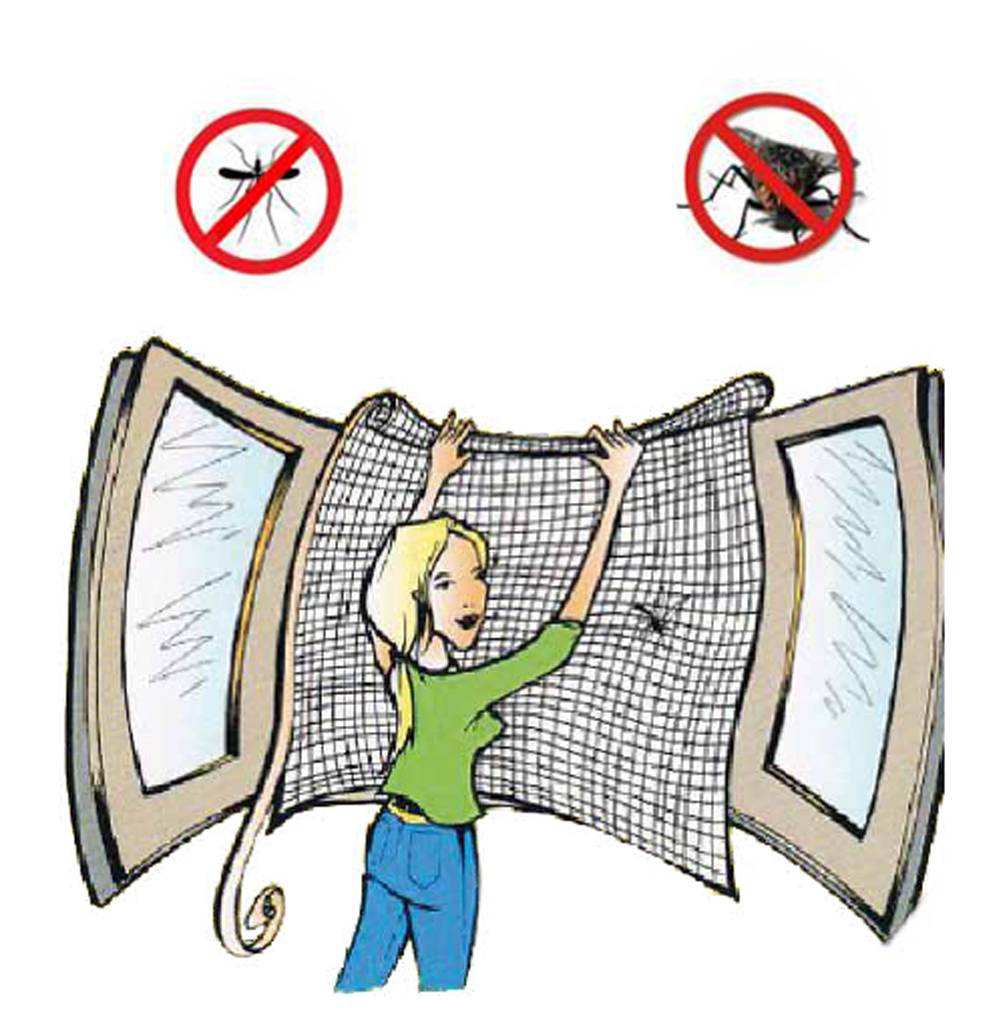 Vliegengaas voor ramen 130x150cm Wit Vliegengaas voor ramen 130x150cm Wit