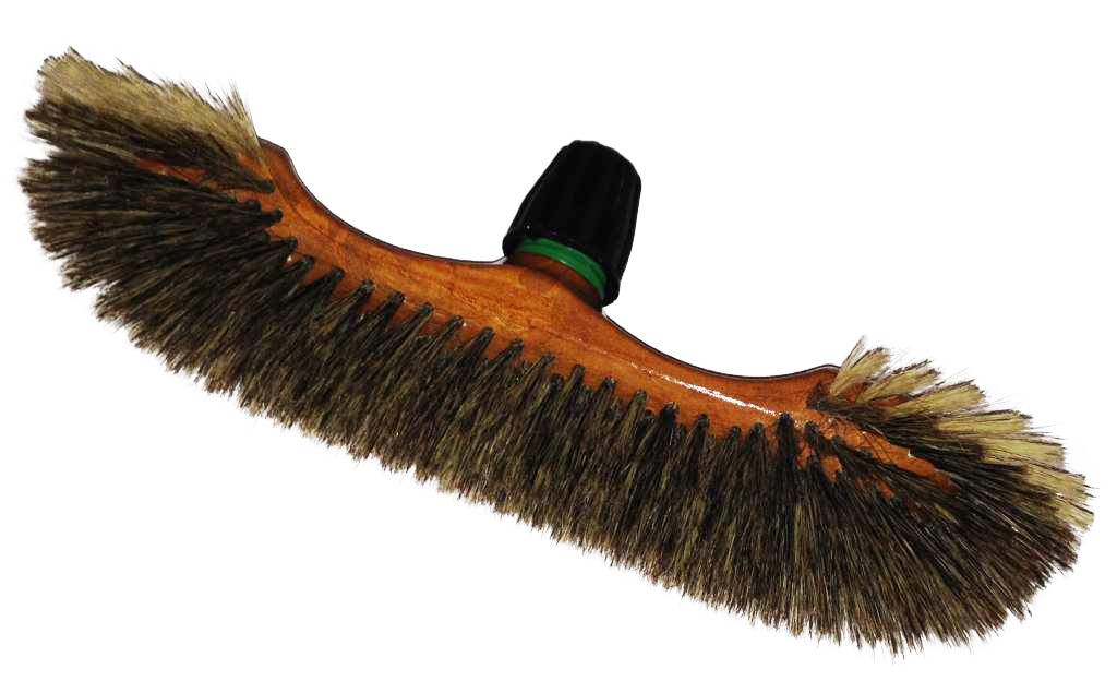 Veegborstel zuiver varkenshaar