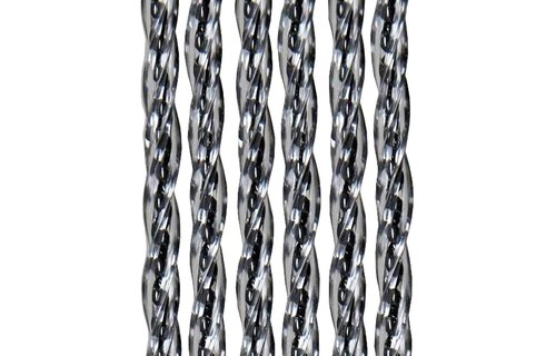 Luxe Vliegengordijn Orchidea 100 x 220 cm. zwart transparant