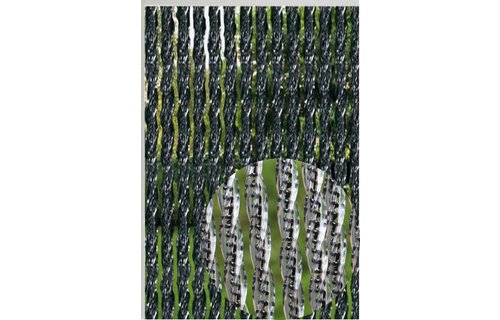 Luxe Vliegengordijn Orchidea 100 x 220 cm. zwart transparant