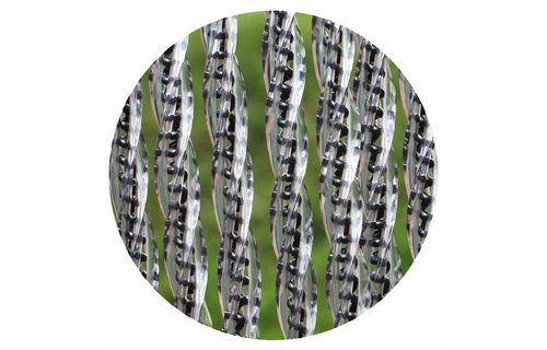 Luxe Vliegengordijn Orchidea 140 x 240 cm. zwart transparant Luxe Vliegengordijn Orchidea 140 x 240 cm. zwart transparant