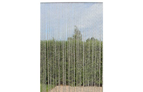 Vliegengordijn Zara 100 x 220 cm. Grijs tranparant