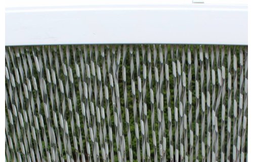 Vliegengordijn Zara 100 x 220 cm. Grijs tranparant