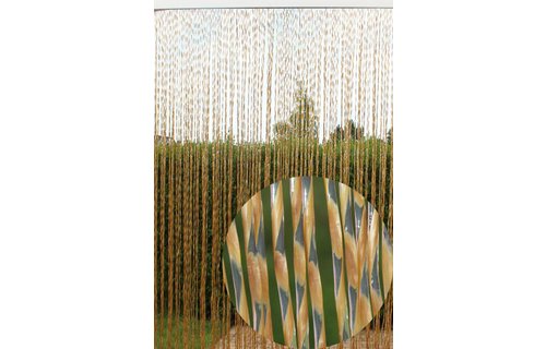 Vliegengordijn Zara 100 x 220 cm. Goud tranparant