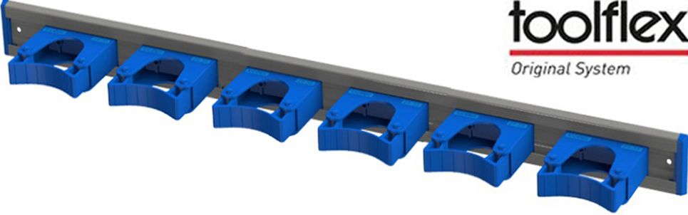 Toolflex ophangsysteem 90cm. incl. 6 houders