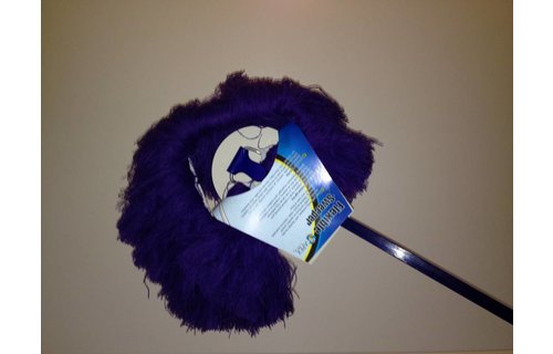 Vloer duster met flexibel steel