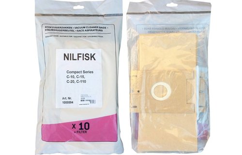 NILFISK Compact serie / C 10 , C 20 Stofzuigerzakken NILFISK Compact serie / C 10 , C 20 Stofzuigerzakken