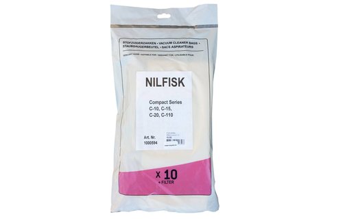 NILFISK Compact serie / C 10 , C 20 Stofzuigerzakken NILFISK Compact serie / C 10 , C 20 Stofzuigerzakken
