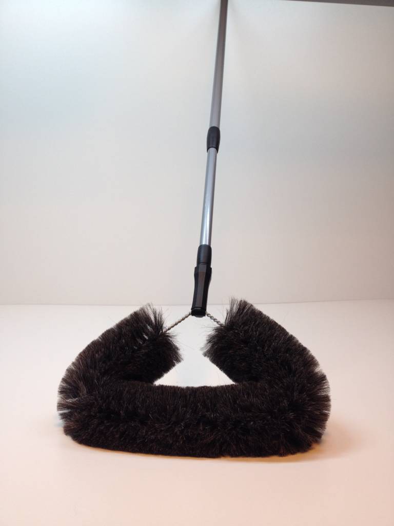 Ragebol geitenhaar met telescoopsteel Ragebol geitenhaar met telescoopsteel