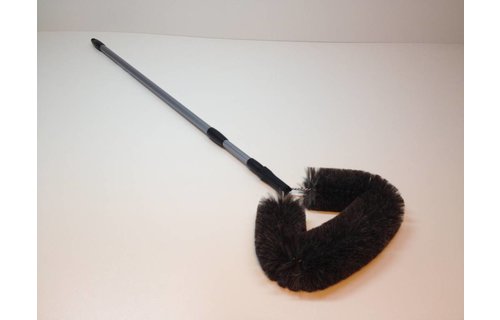 Ragebol geitenhaar met telescoopsteel Ragebol geitenhaar met telescoopsteel