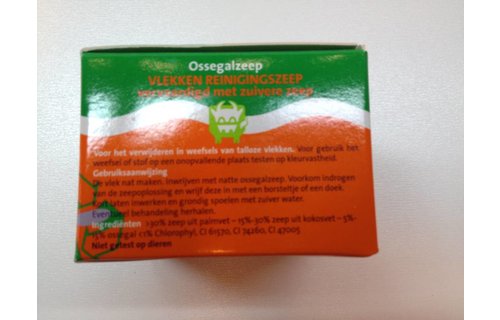 Ossegal vlekken reiningszeep Ossegal vlekken reiningszeep