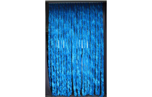 Vliegengordijn kattenstaart 90x220 cm. Azurro Blauw