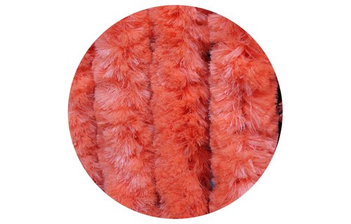 Vliegengordijn kattenstaart 90x220 cm Oranje