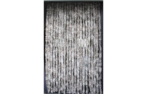 Vliegengordijn kattenstaart 90x220 cm Beige / Bruin mix